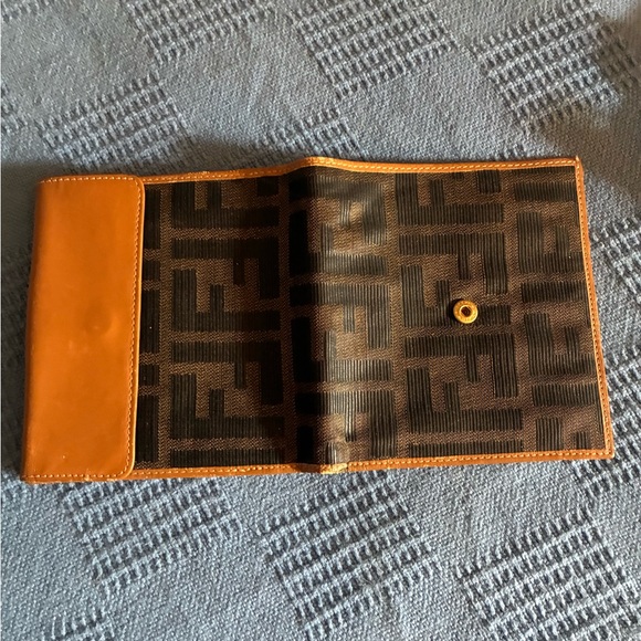 Fendi Zucca/ SAS Roma Wallet vintage* - Picture 6 of 9